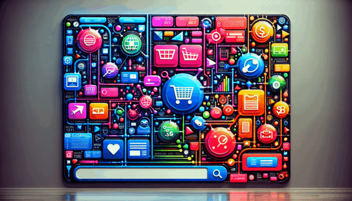 Visually compelling Google Shopping Ads displaying product images, titles, prices, and seller names in search results.