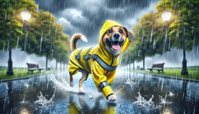 Raincoats for Pets: Keeping Your Furry Friend Dry on Walks