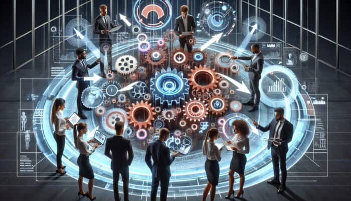 Feedback Loops Enhance Scaled Human VA Operations