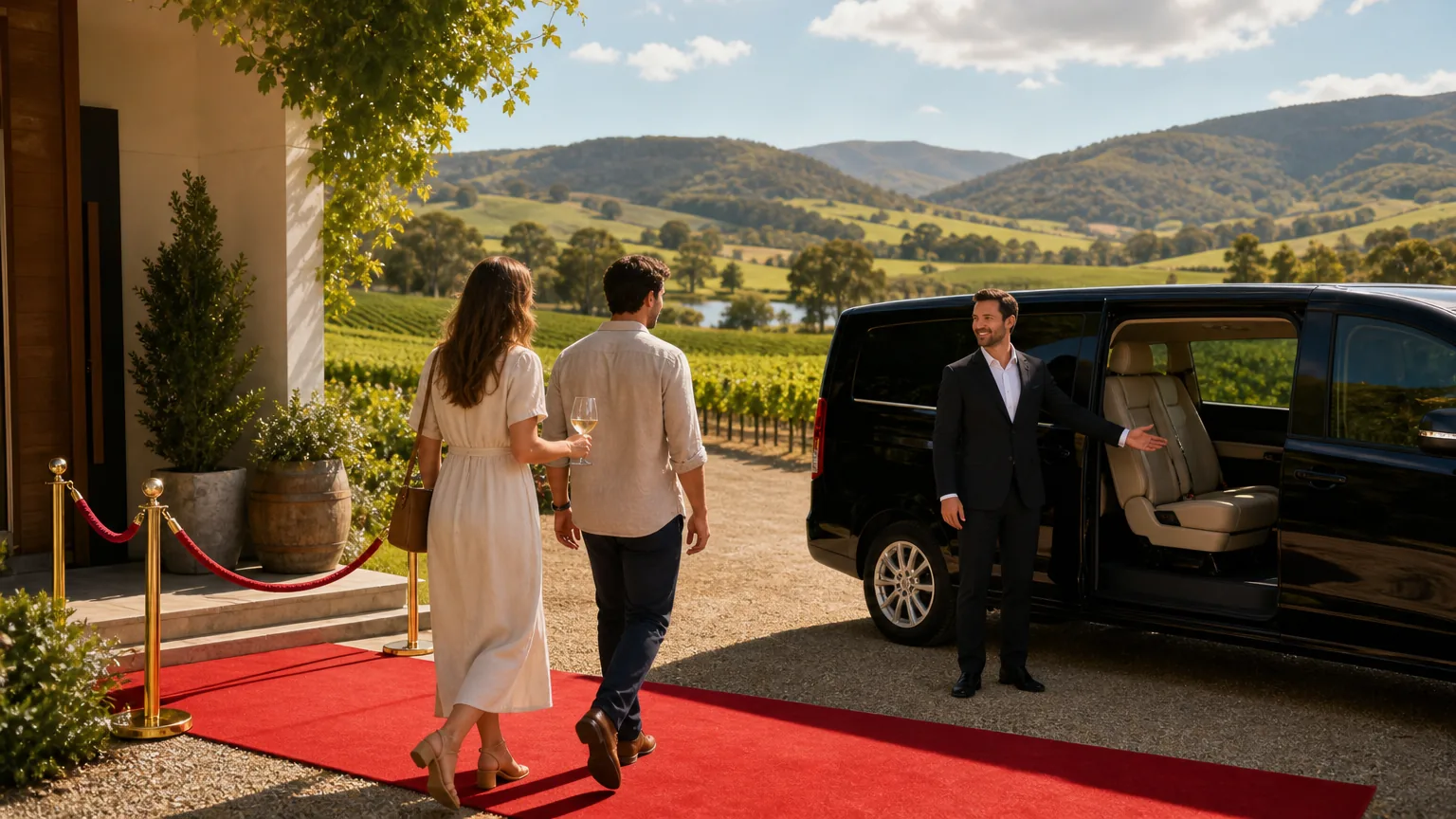 Red Carpet Wine Tours: visual reference for 1. Red Carpet Wine Tours: Personalised Private Tours Starting from Your Home