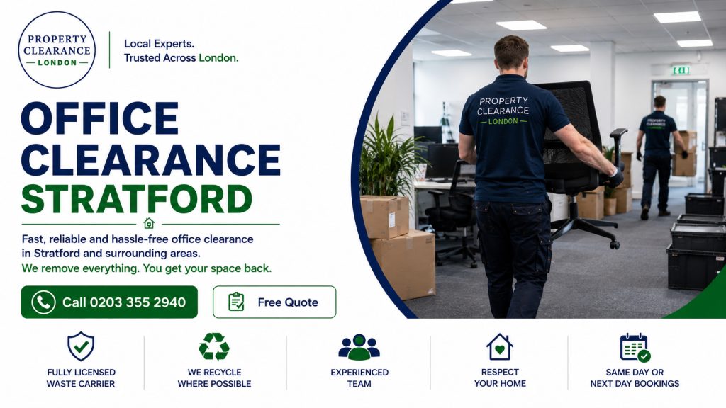 Office Clearance Services in Stratford: Streamlined Solutions
