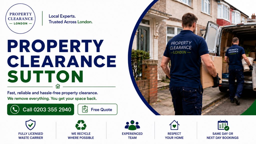 Property Clearance Services in Sutton by Trusted Experts