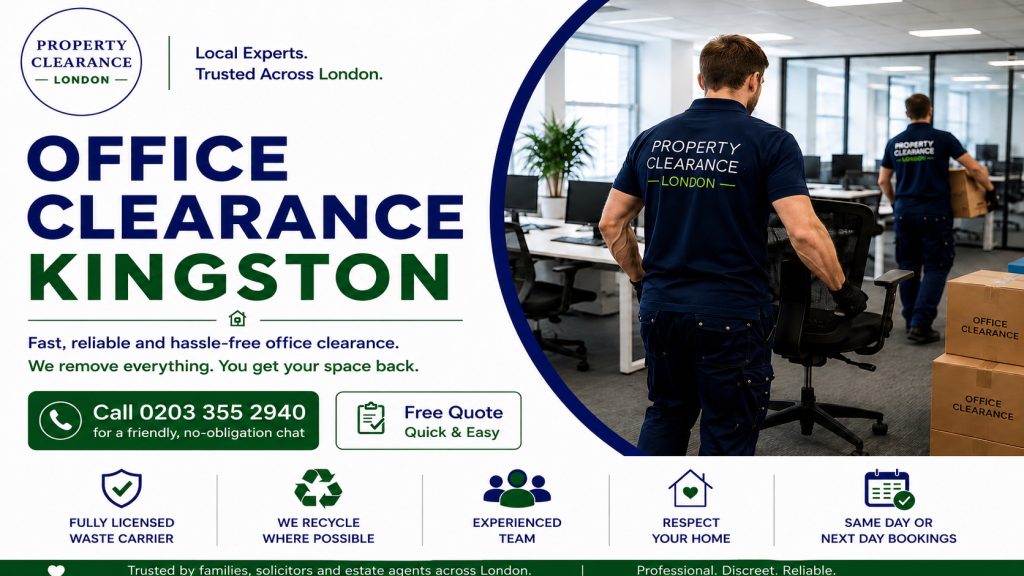 Office Clearance Services in Kingston: Your Professional Solution