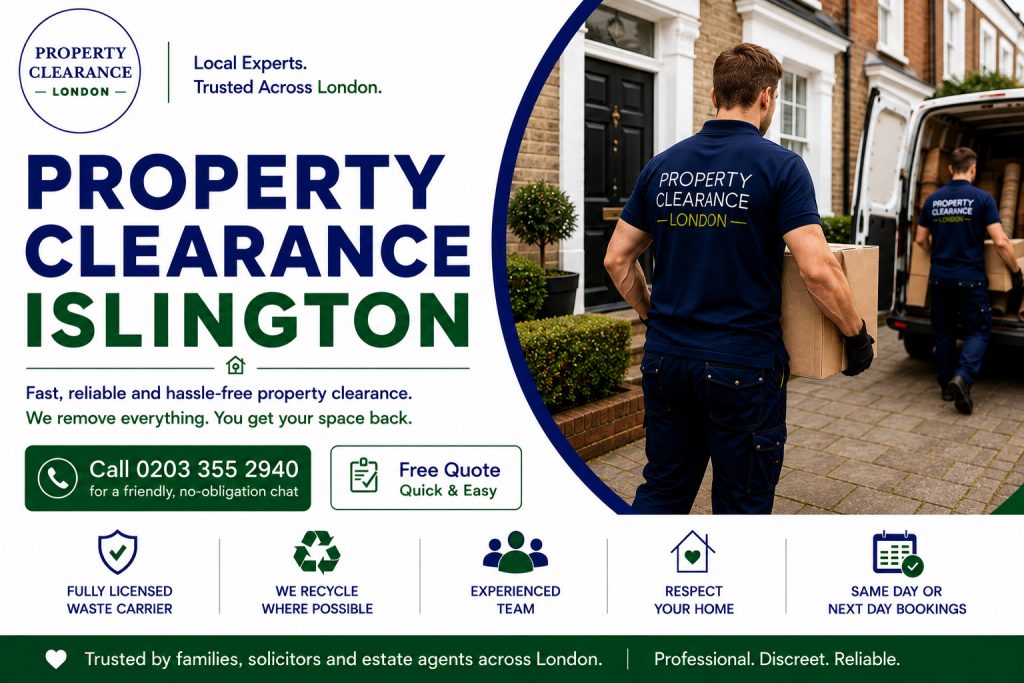 Property Clearance Services in Islington: Affordable Options