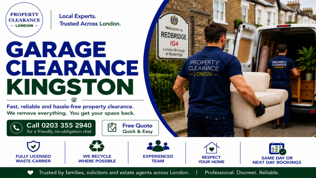 Garage Clearance Services: Expert Assistance in Kingston